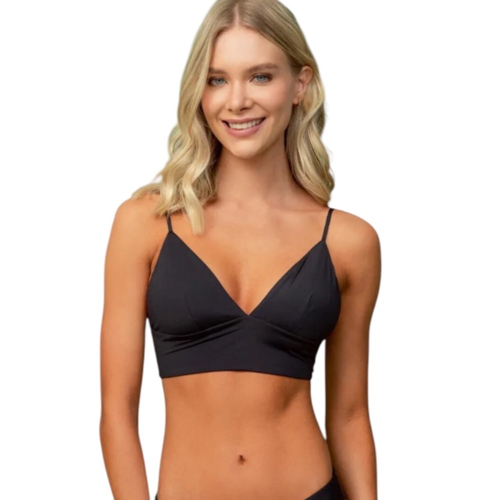 Maaji Black Bikini Top